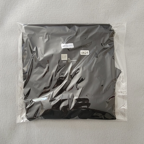 Gap Stretch Womens BLACK  Short Sleeve Shirt Size X Large - Picture 8 of 8